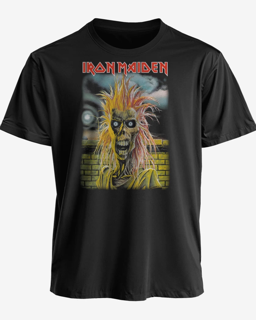 Polera premium Negro de Iron Maiden ST