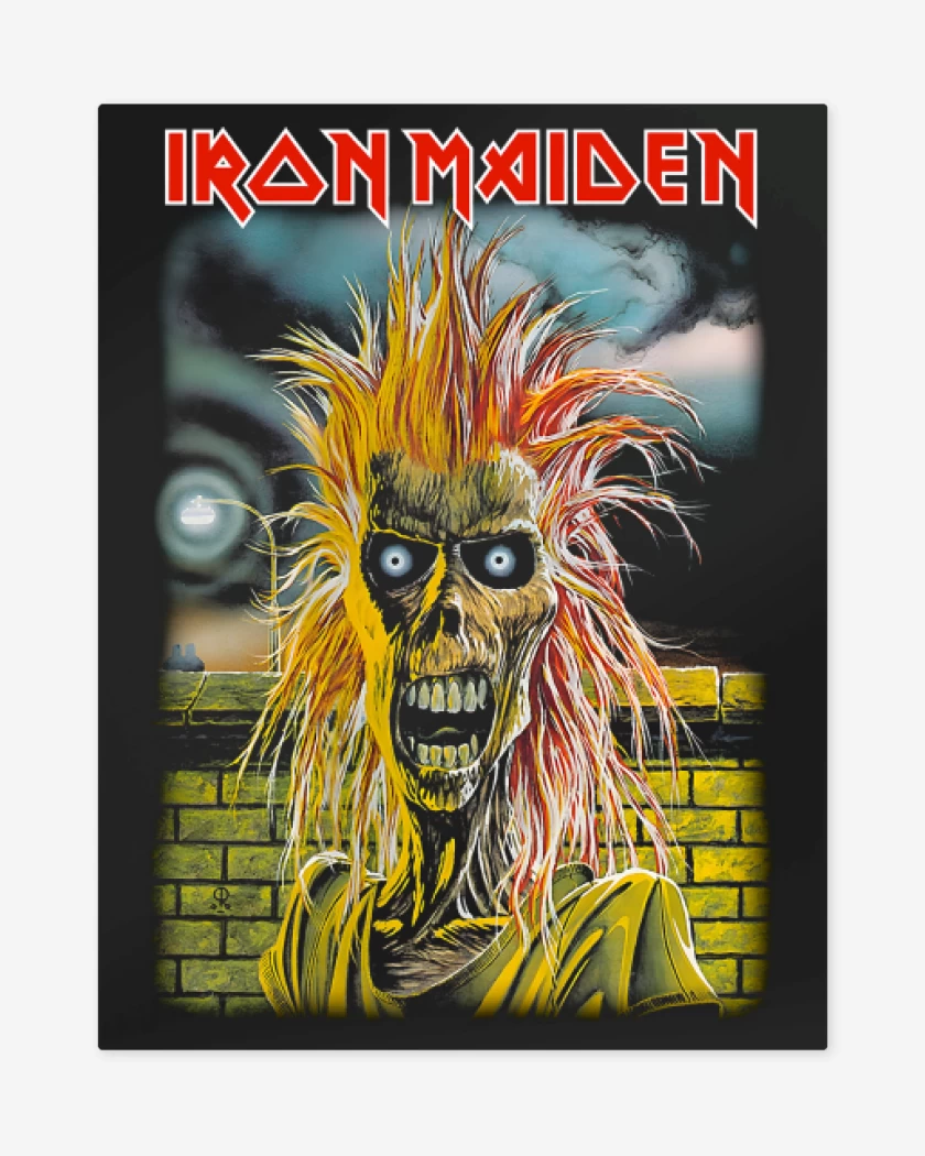 Print metalico Iron Maiden ST