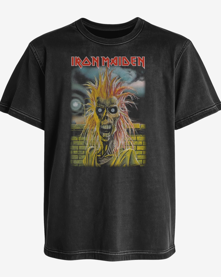 Polera desgastada Iron Maiden ST