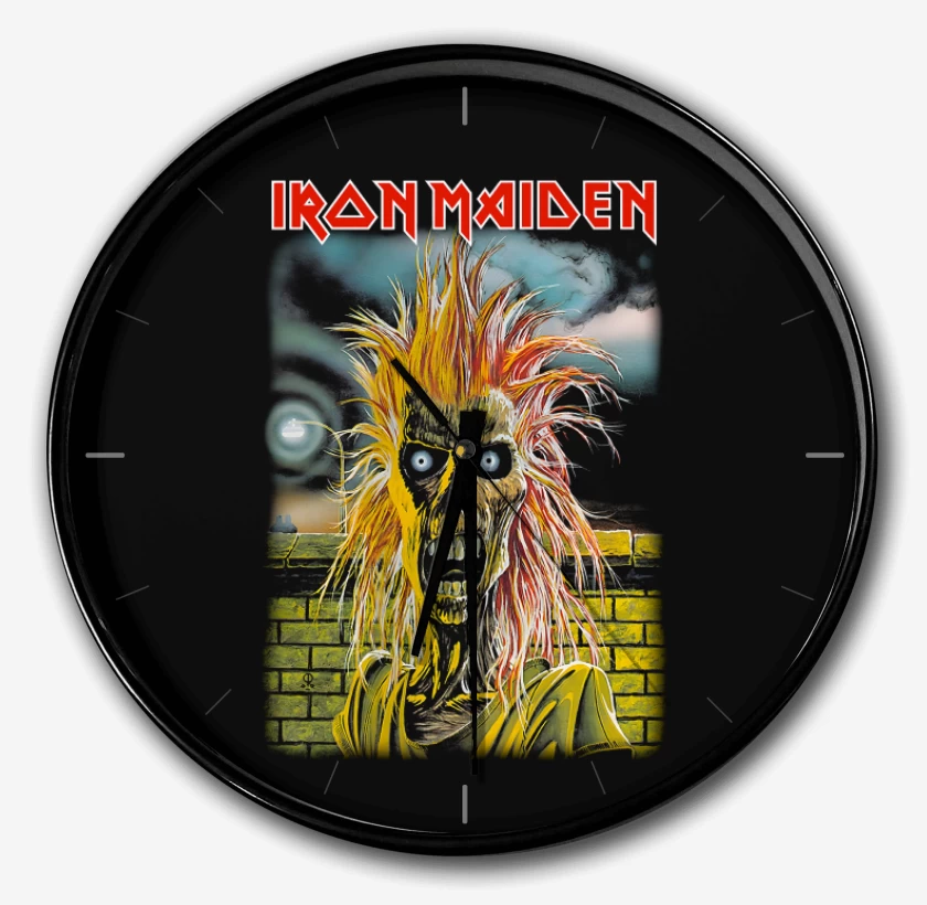 Reloj Negro de Iron Maiden ST