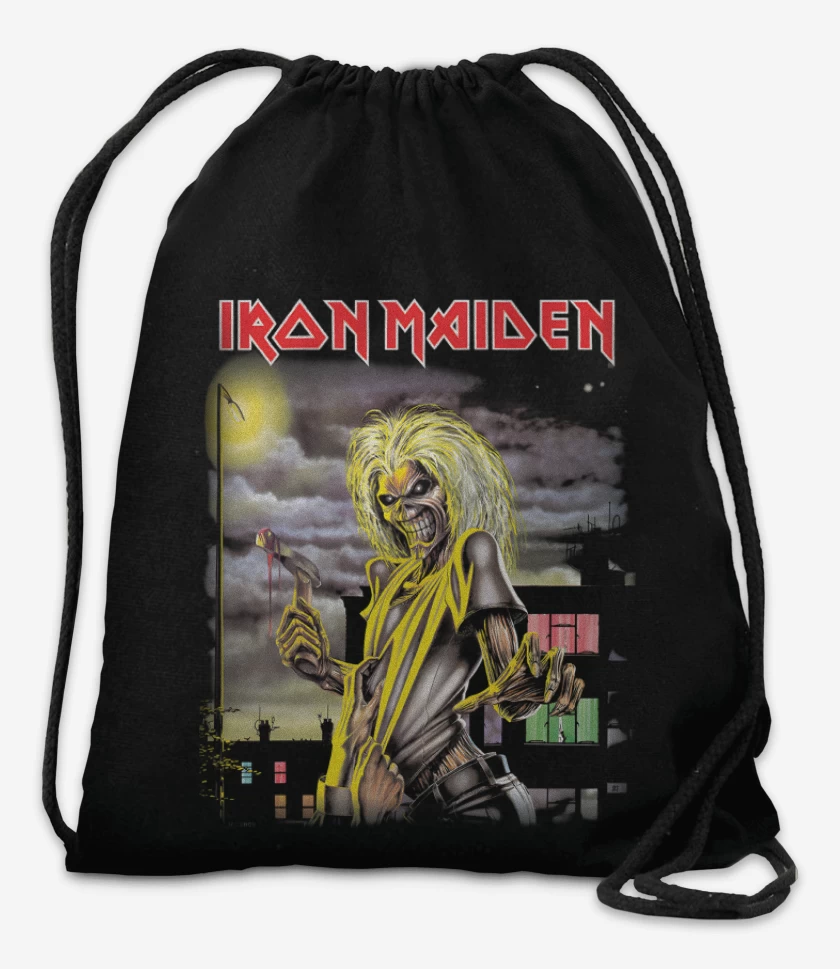 Mochila Negro de Maiden Killers