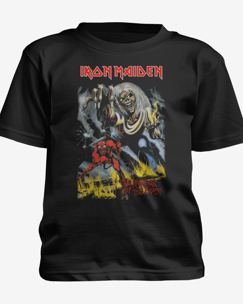 Polera de niño Number of the Beast