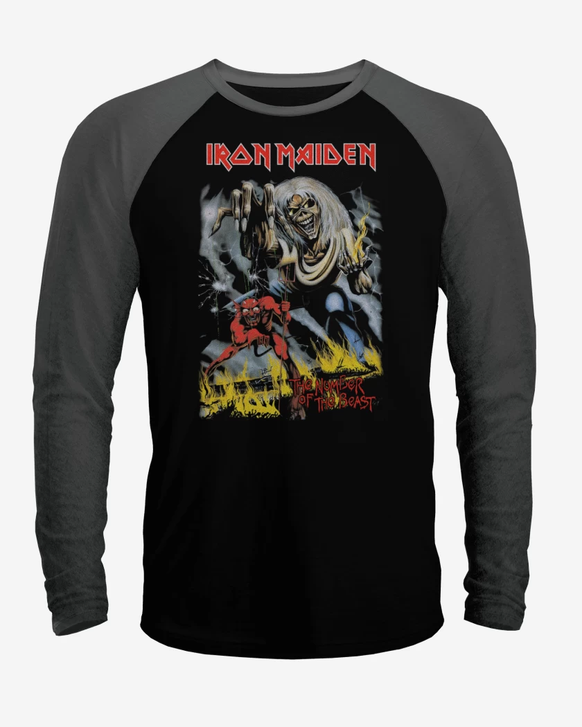 Polera Raglan Number of the Beast