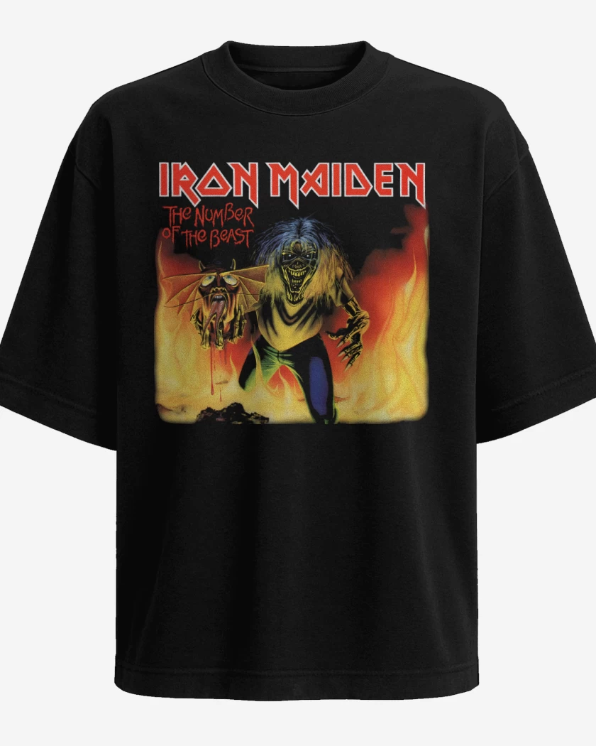 Polera Oversize Negro de The Beast