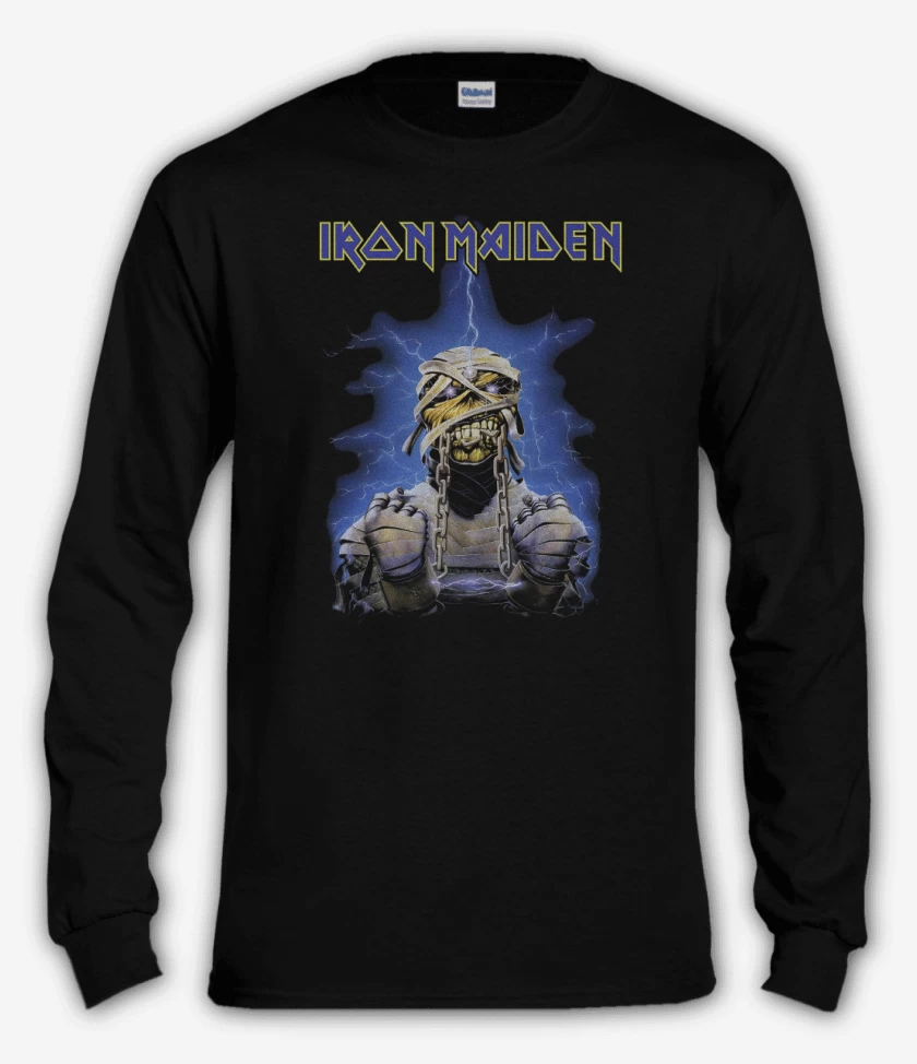 Polera manga larga Negro de Powerslave