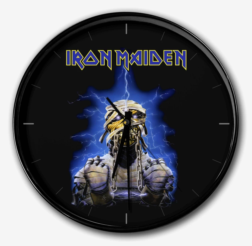 Reloj Negro de Powerslave
