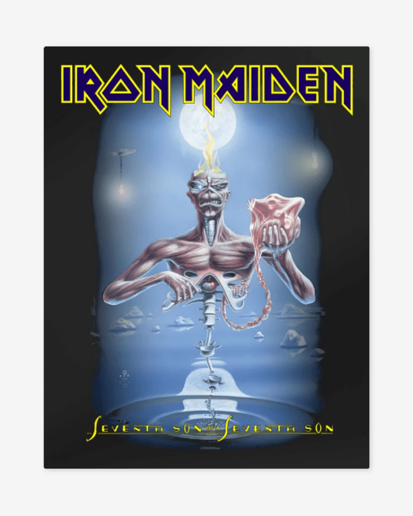 Print metalico Negro de Seventh Son