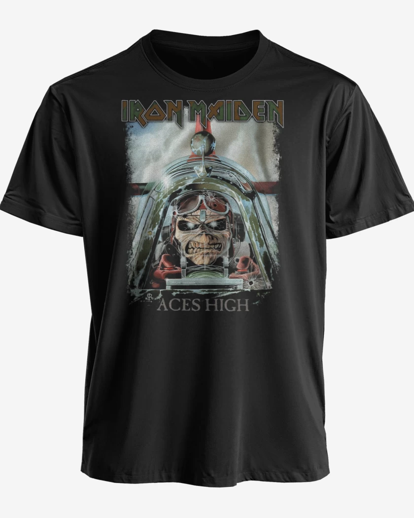Polera premium Eddie Aces High