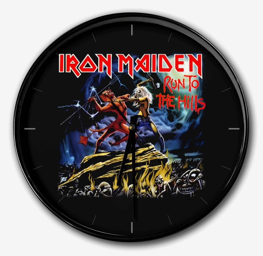 Reloj Negro de Run to the Hills