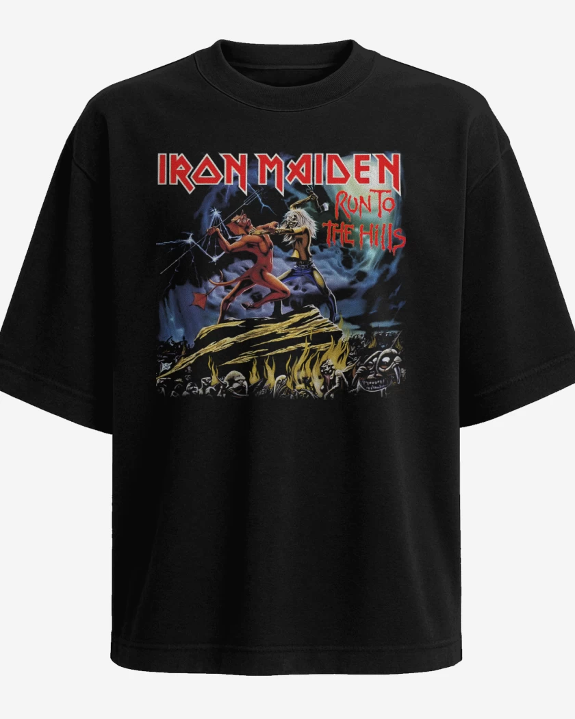 Polera Oversize Run to the Hills