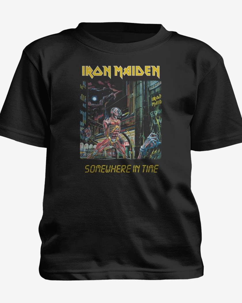 Polera de niño Negro de Somewhere in Time
