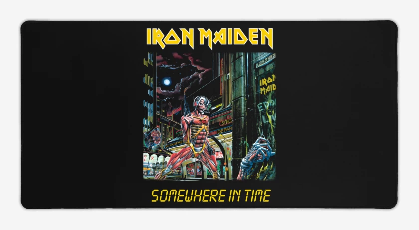 Mouse pad Gamer Negro de Somewhere in Time