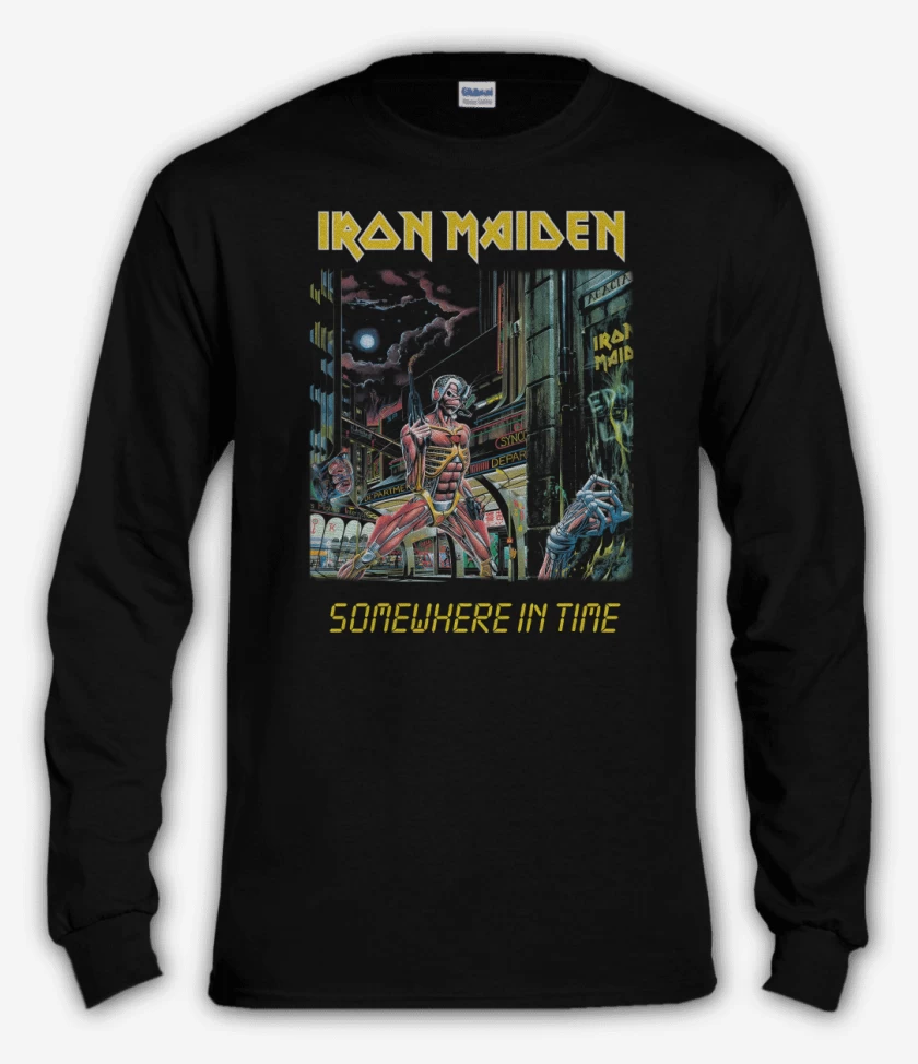Polera manga larga Negro de Somewhere in Time