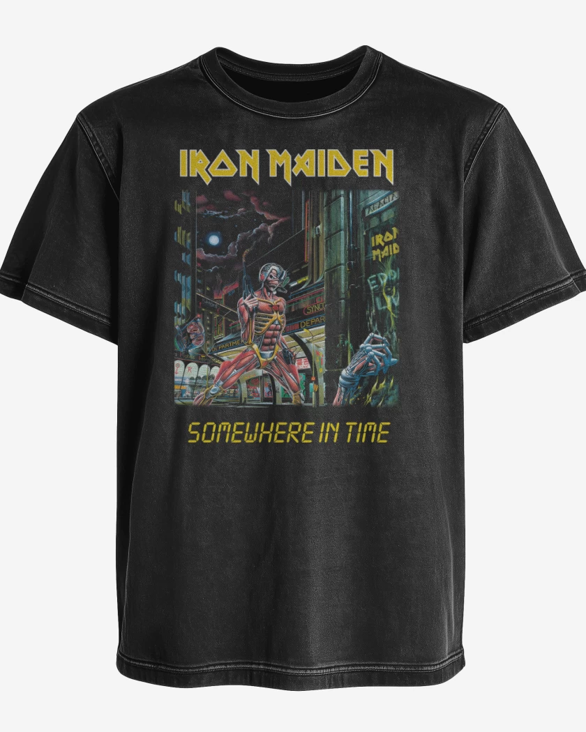 Polera desgastada Somewhere in Time