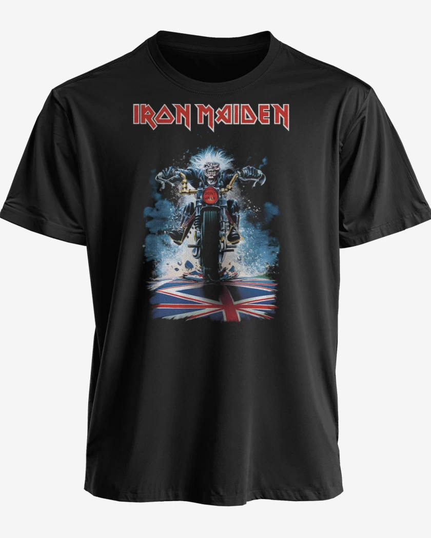 Polera premium Negro de Eddie Motoquero