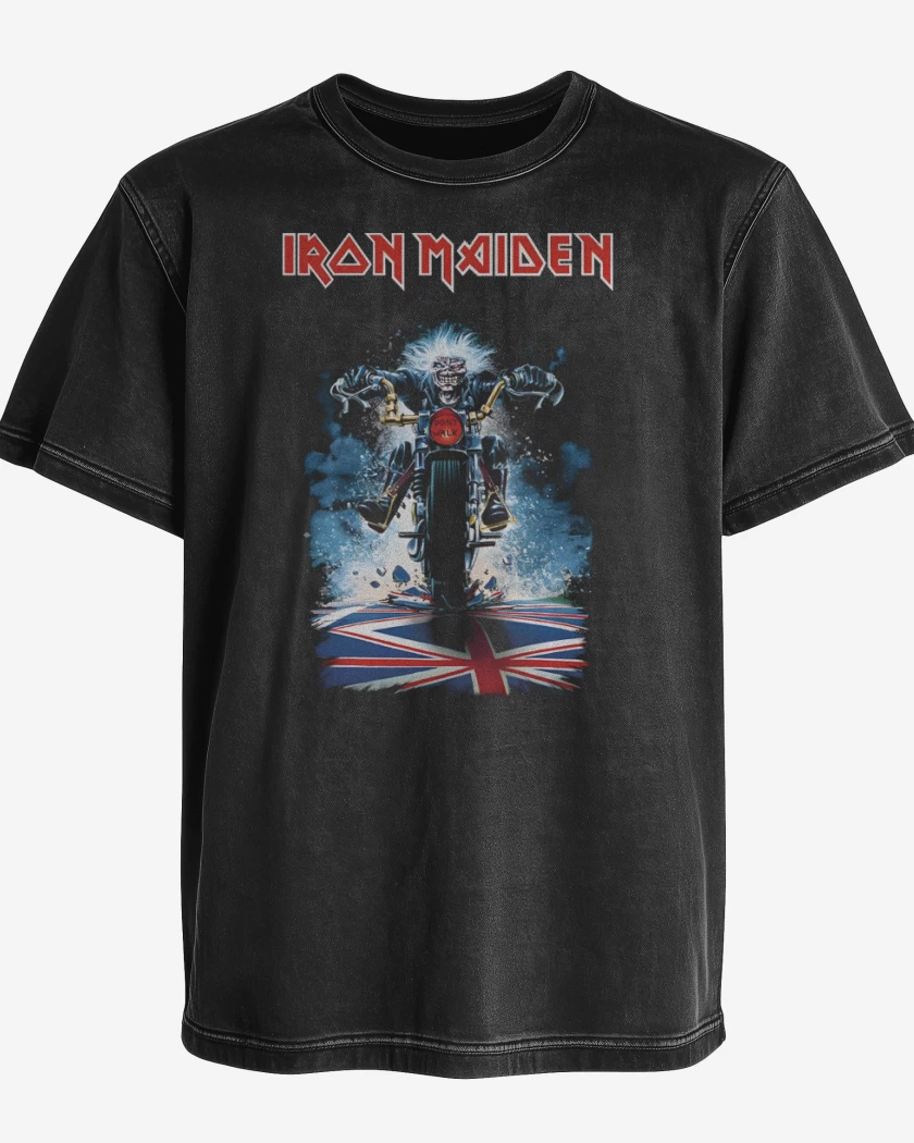 Polera desgastada Eddie Motoquero