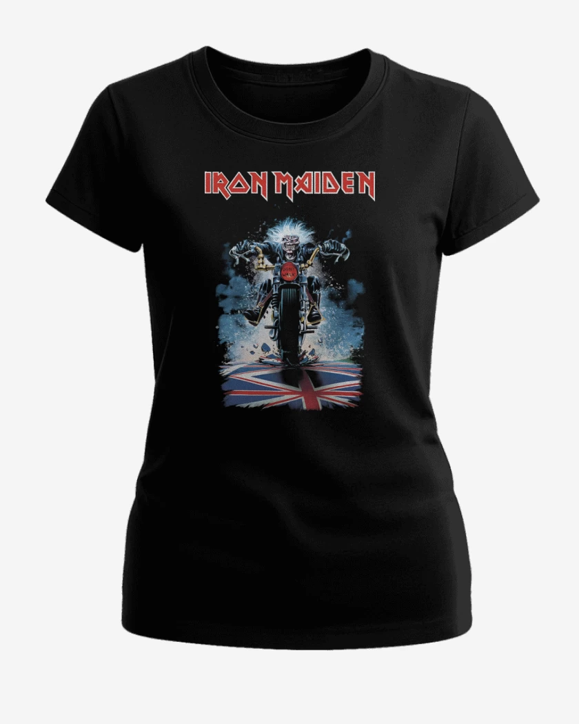 Polera de Mujer Negro de Eddie Motoquero