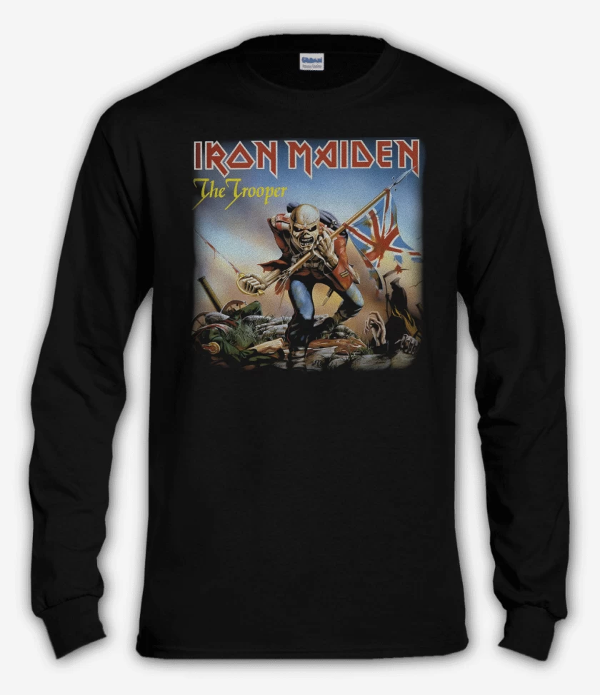Polera manga larga Negro de The Trooper