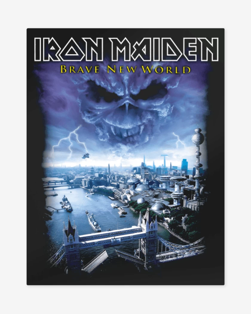 Print metalico Brave New World