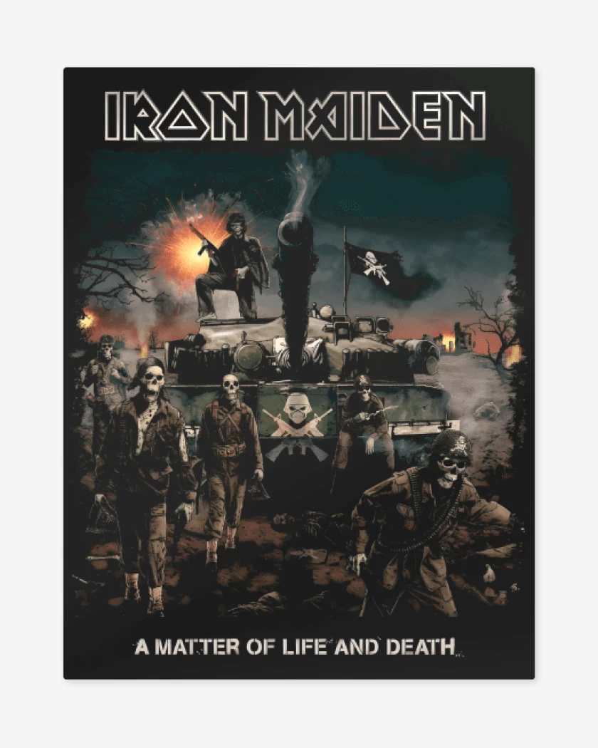 Print metalico A Matter of Life and Death