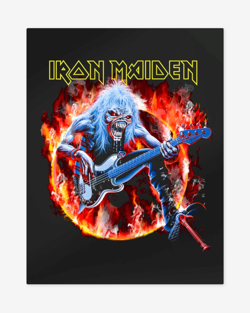 Print metalico Negro de Eddie Harris