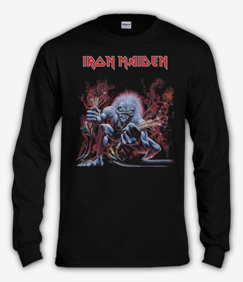 Polera manga larga Negro de A Real Dead One