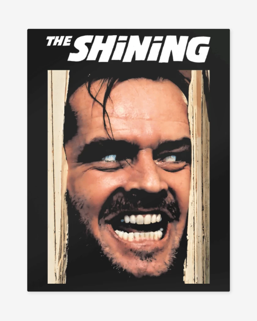 Print metalico Negro de Heres Johnny