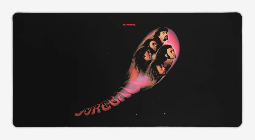 Mouse pad Gamer Negro de Fireball