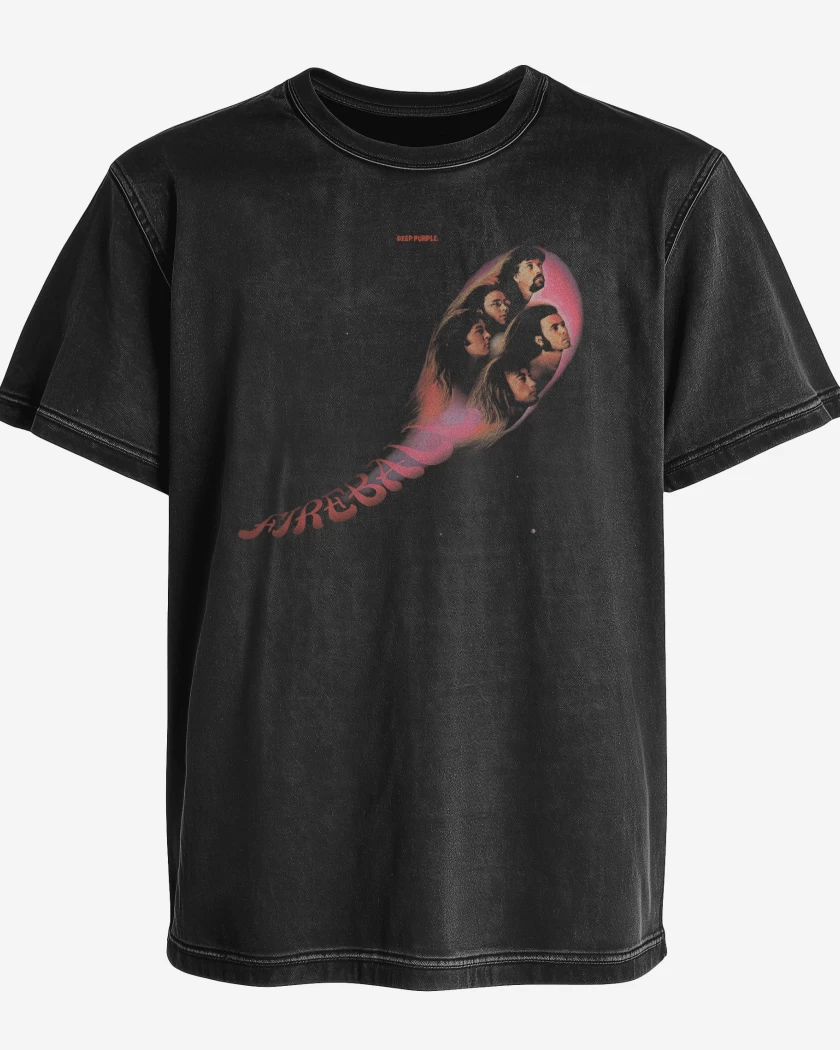 Polera desgastada Fireball