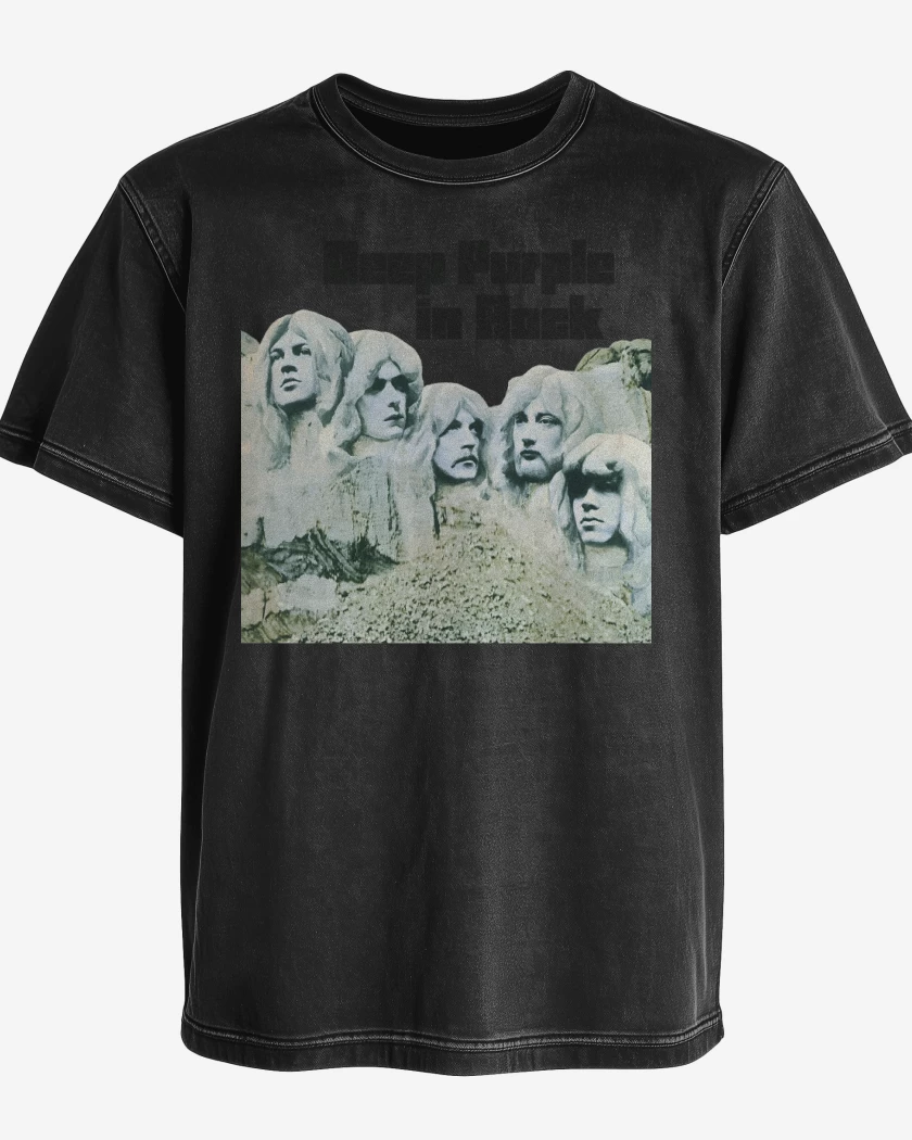 Polera desgastada In Rock