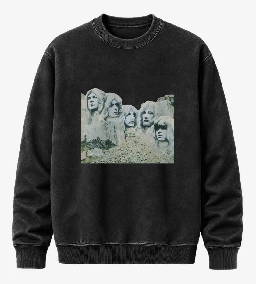 Poleron Polo Acid Wash Negro de In Rock
