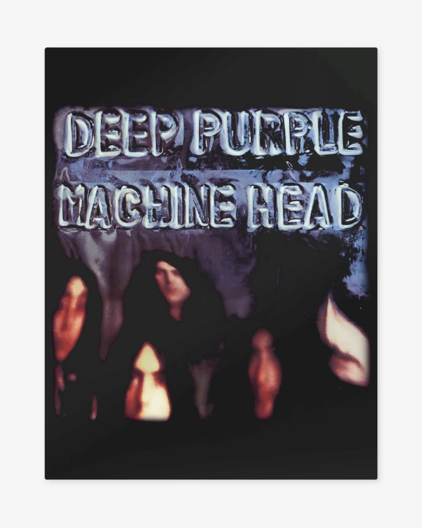 Print metalico Negro de Machine Head