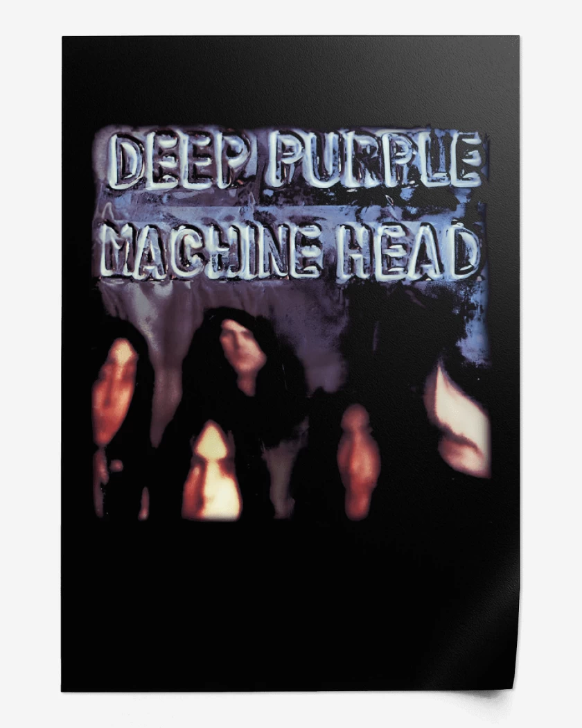 Print Negro de Machine Head