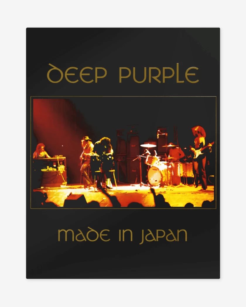 Print metalico Negro de Made in Japan