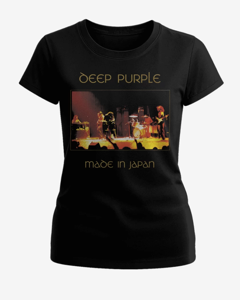 Polera de Mujer Negro de Made in Japan