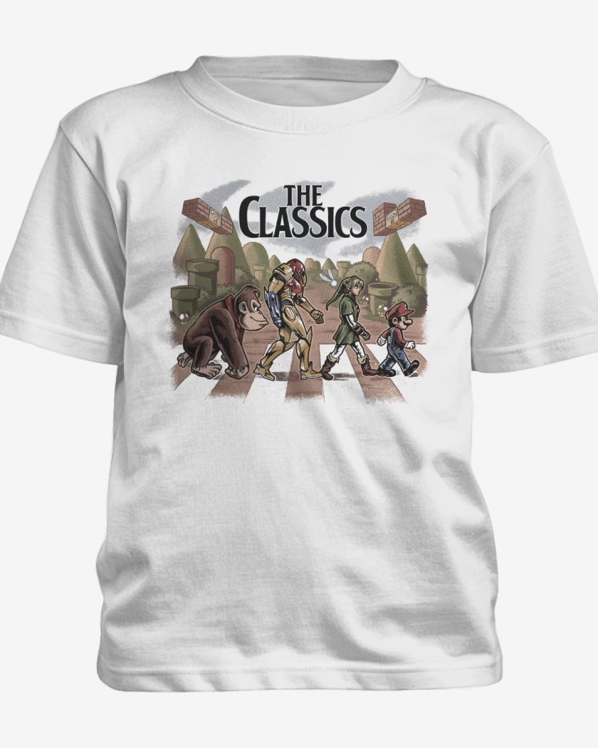 Polera de niño Blanco de The Classics