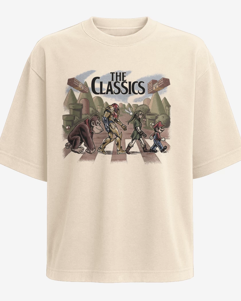 Polera Oversize Beige de The Classics