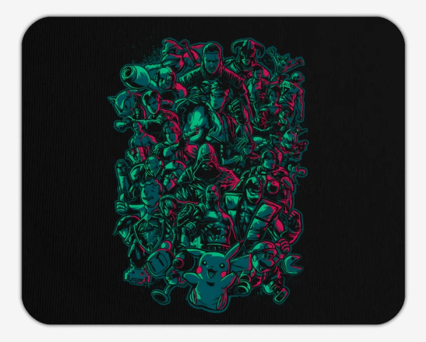 Mousepad Mashup Gamer