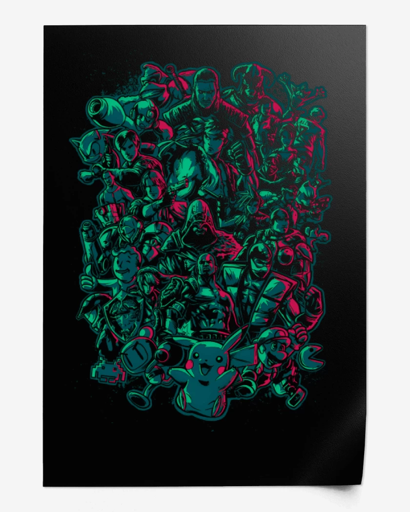 Print Mashup Gamer