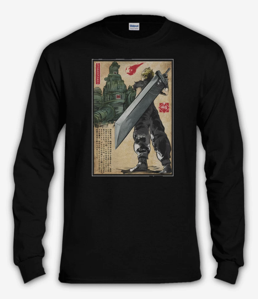 Polera manga larga Shinra Ukiyoe