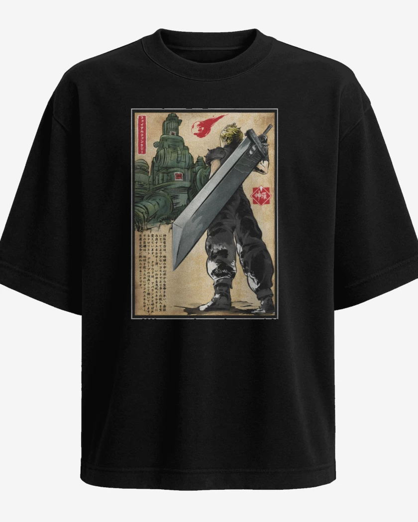 Polera Oversize Shinra Ukiyoe