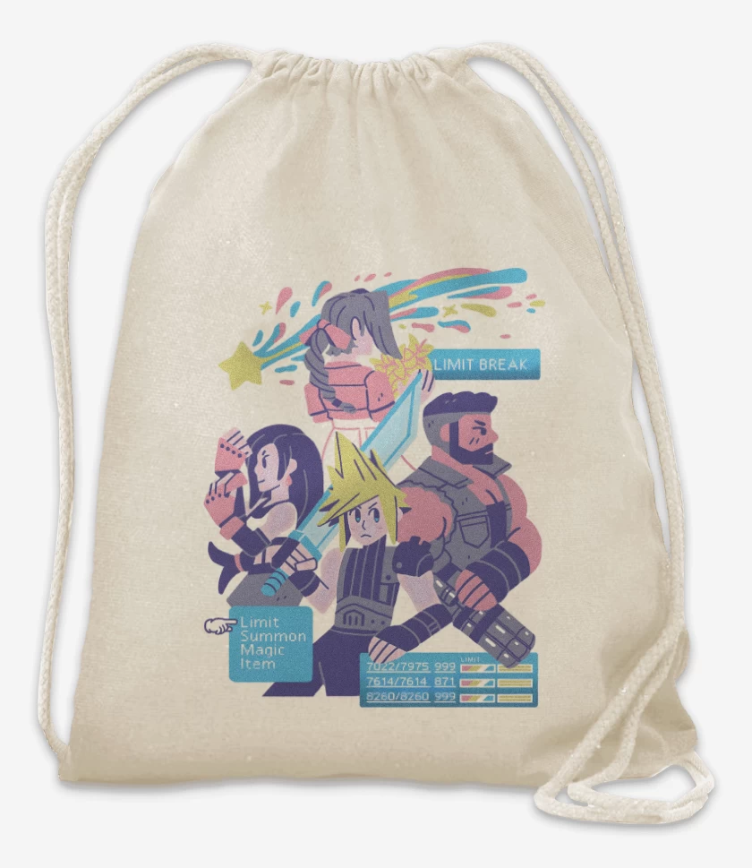 Mochila Blanco de Avalanche JRPG
