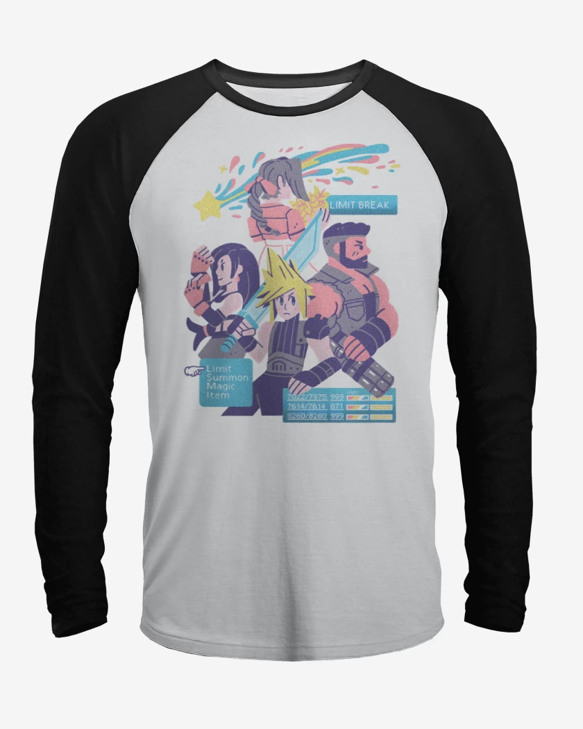 Polera Raglan Avalanche JRPG