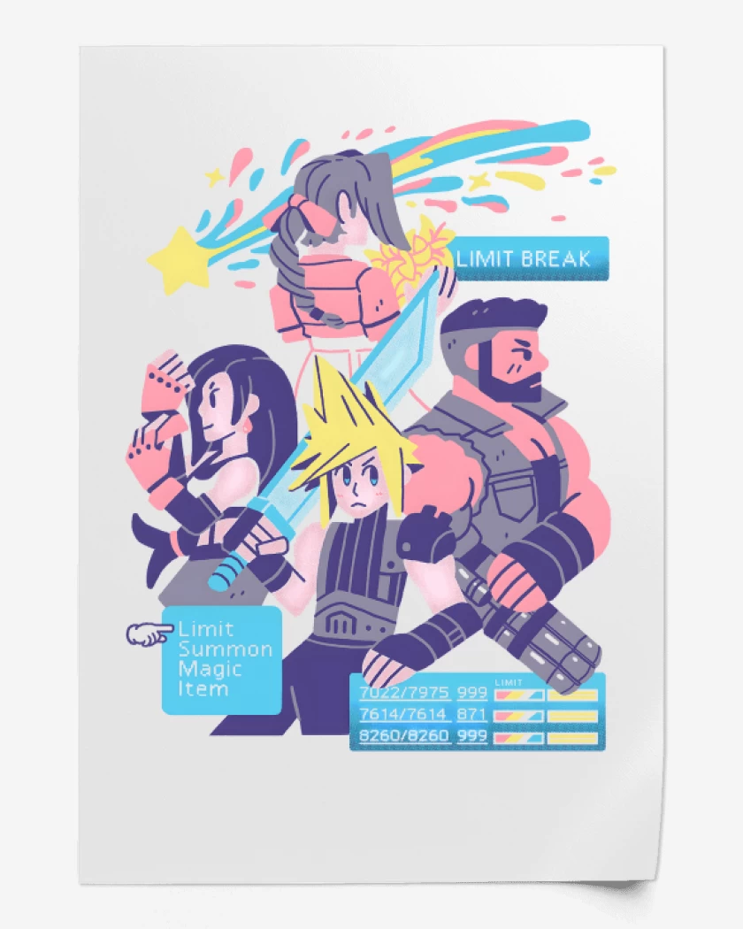 Print Avalanche JRPG