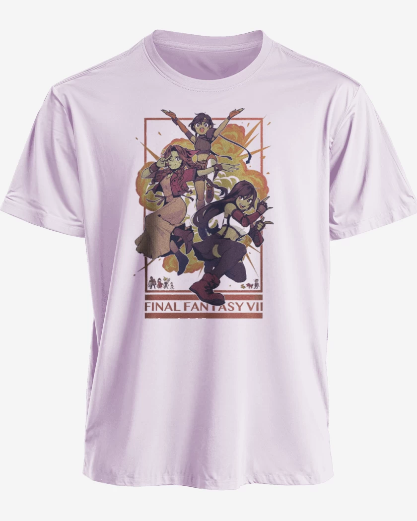 Polera Tifa x Jesse x Aerith 