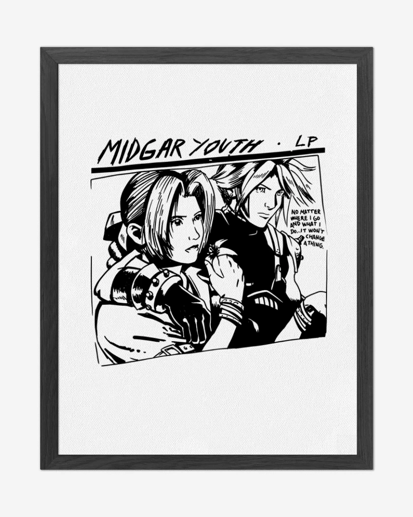 Cuadro decorativo Midgar Youth 