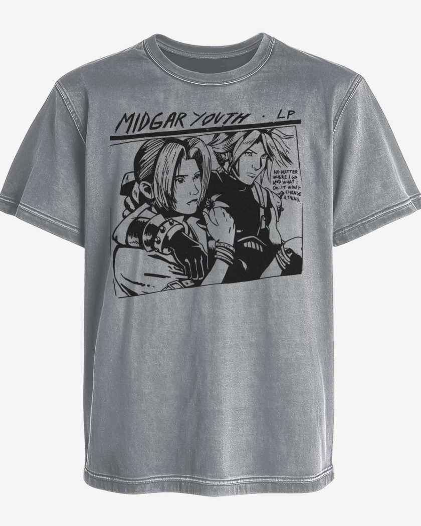 Polera desgastada Midgar Youth 