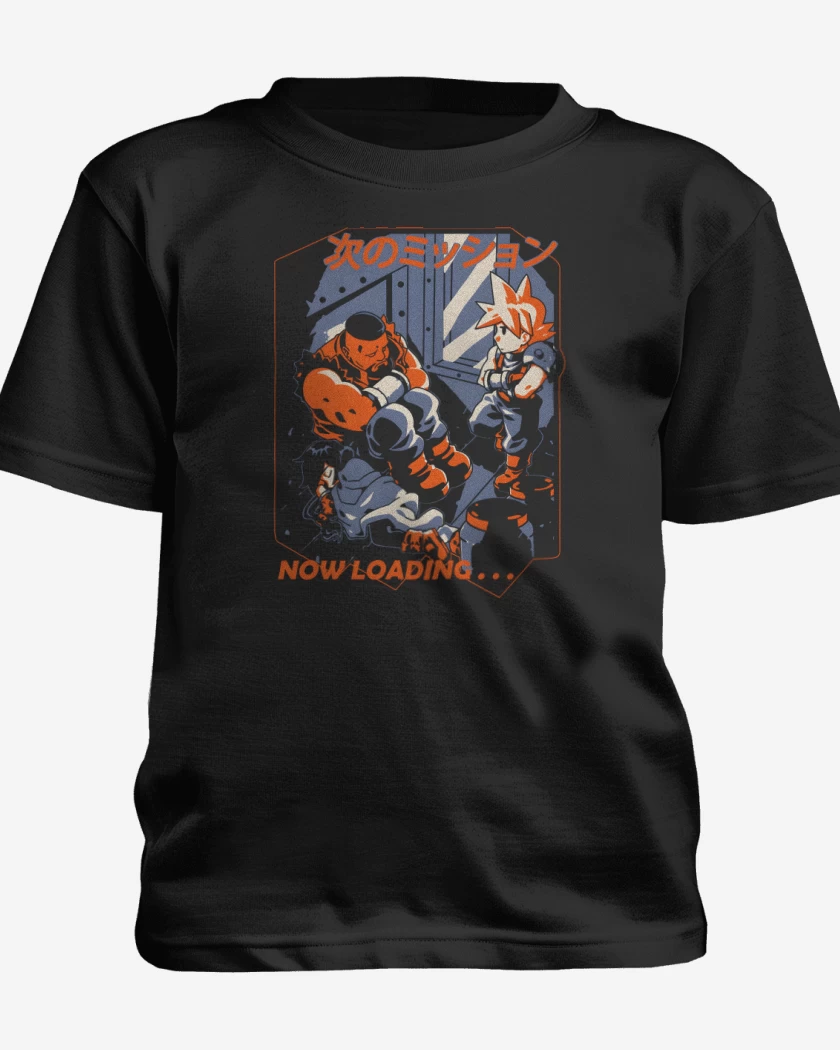 Polera de niño Negro de Now Loading 