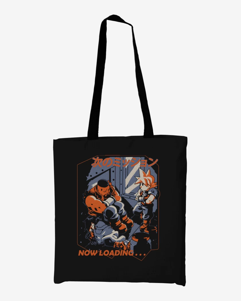 Totebag Negro de Now Loading 