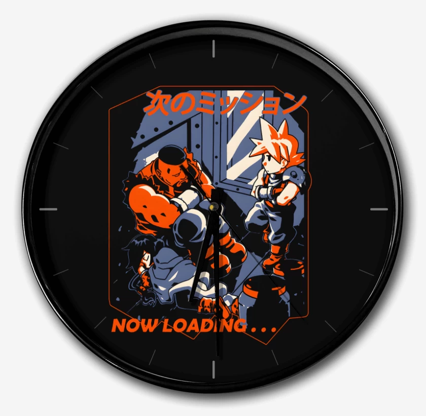 Reloj Now Loading 
